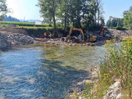 Izgradnja protipoplavnega nasipa Šmarca - Nožice - etapa 1 (16)